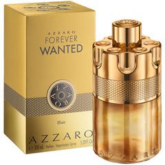 Azzaro Forever Wanted perfume bottle and packaging on a white background