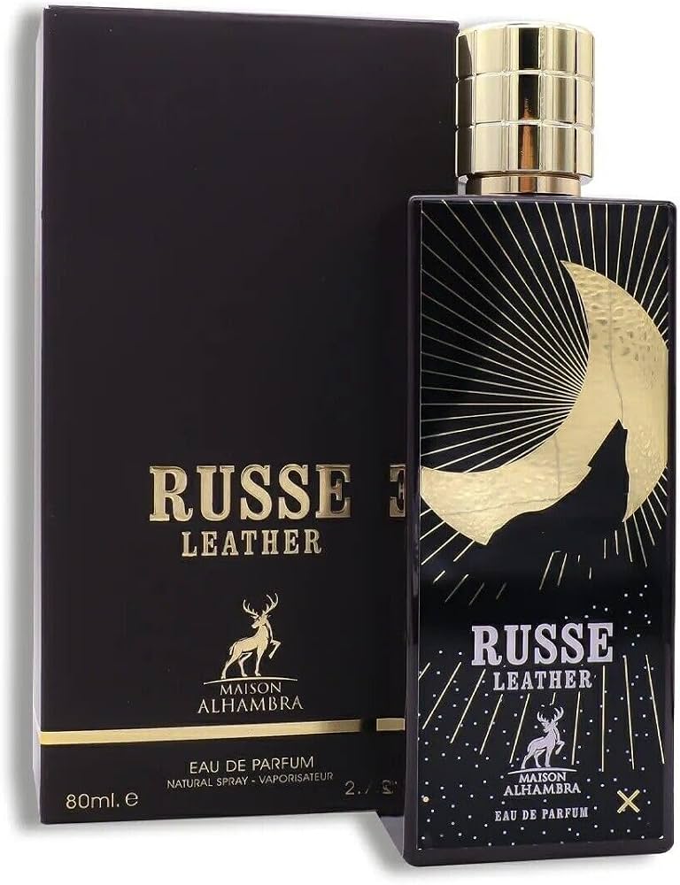 Maison Alhambra Russe Leather Perfume By Maison Alhambra Eau De Parfum Spray (Unisex) 80ml  - Just Perfume