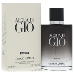 Giorgio Armani Acqua di Giò perfume bottle and packaging on a white background