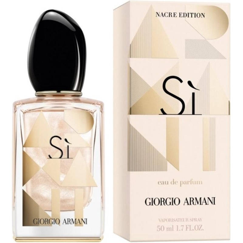 Si Nacre Edition Perfume By Giorgio Armani Eau De Parfum Spray 50ml  - Just Perfume