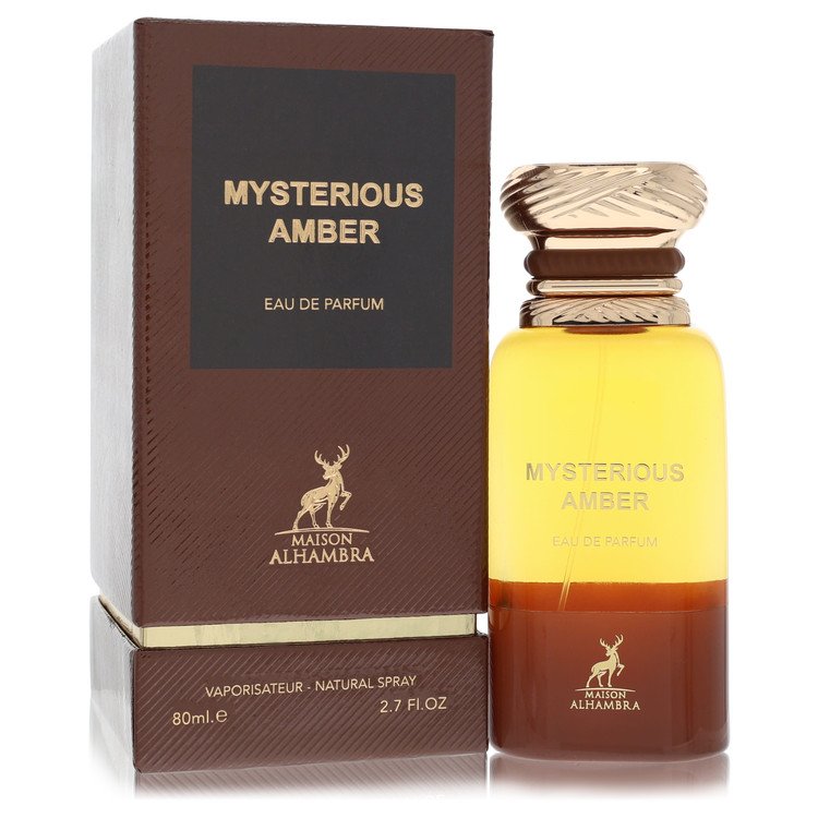 Maison Alhambra Mysterious Amber Cologne by Maison Alhambra Eau De Parfum Spray (Unisex) 80ml  - Just Perfume