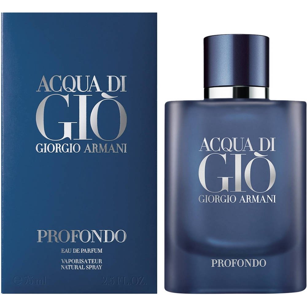 Acqua Di Gio Profondo Cologne By Giorgio Armani Eau De Parfum Spray - Just Perfume
