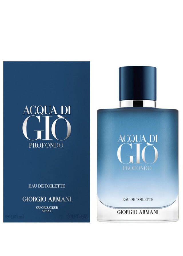 Acqua Di Gio Profondo Cologne By Giorgio Armani Eau De Toilette Spray - Just Perfume