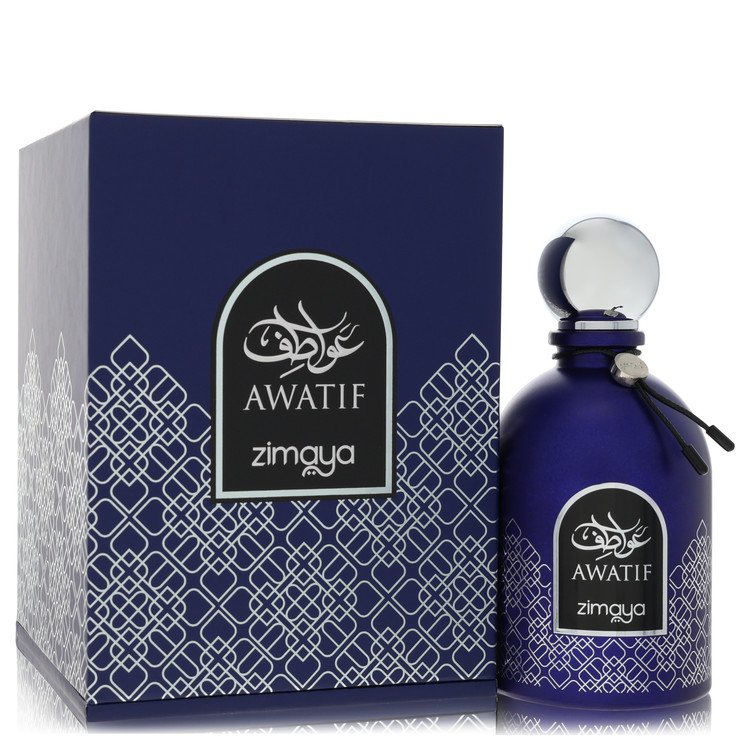 Afnan Zimaya Awatif Blue Cologne By Afnan Eau De Parfum Spray - Just Perfume