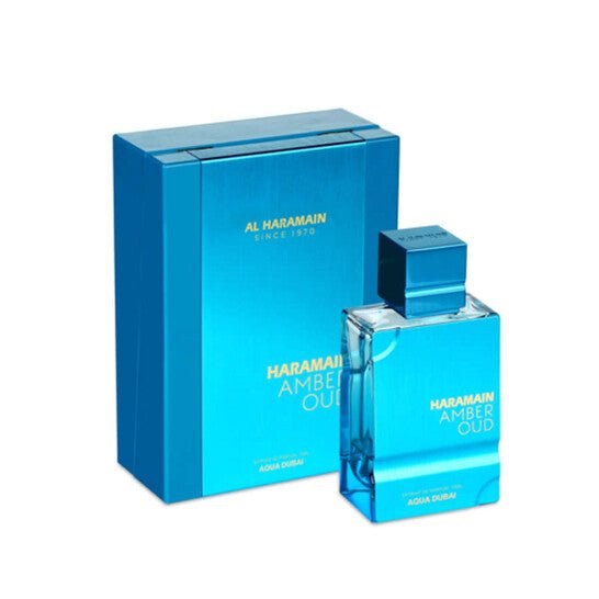 Al Haramain Amber Oud Aqua Dubai Cologne By Al Haramain Extrait De Parfum Spray - Just Perfume