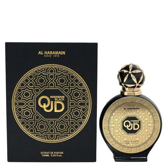 Al Haramain Black Oud Cologne By Al Haramain Extrait De Parfum Spray - Just Perfume