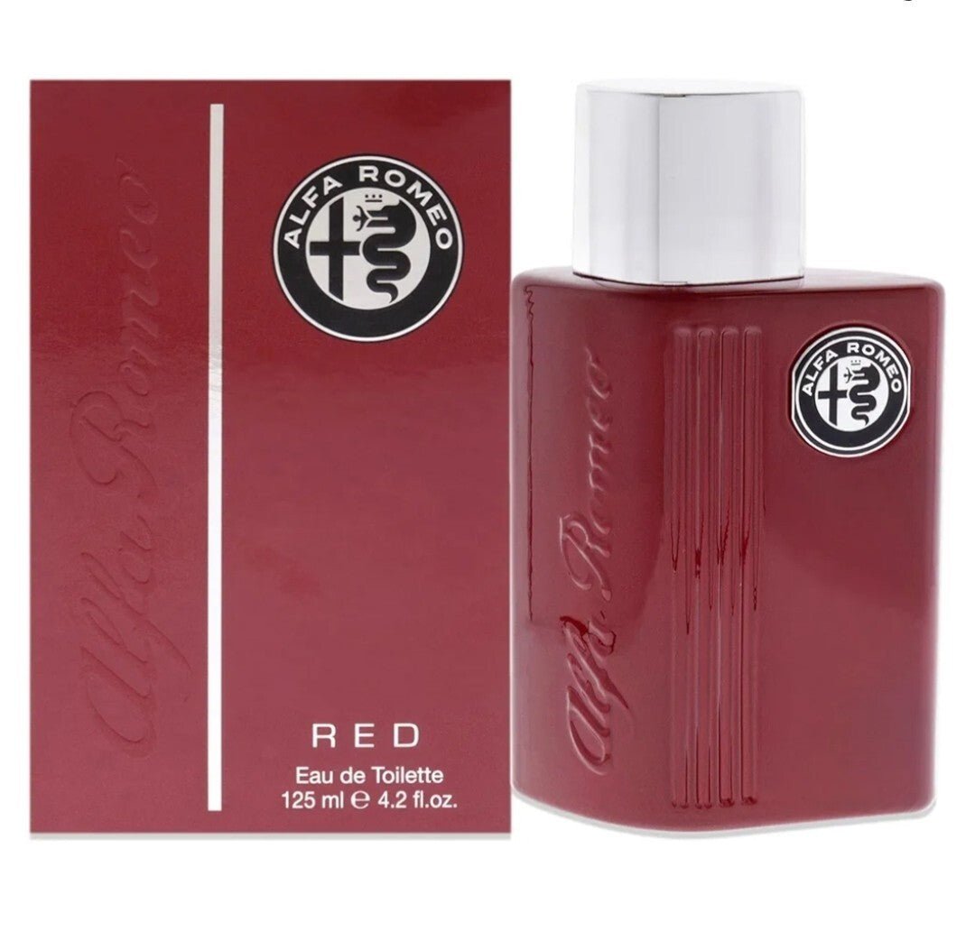 Alfa Romeo Red 2pc Set EDT 125ml Spray + Shower Gel 90ml - Just Perfume