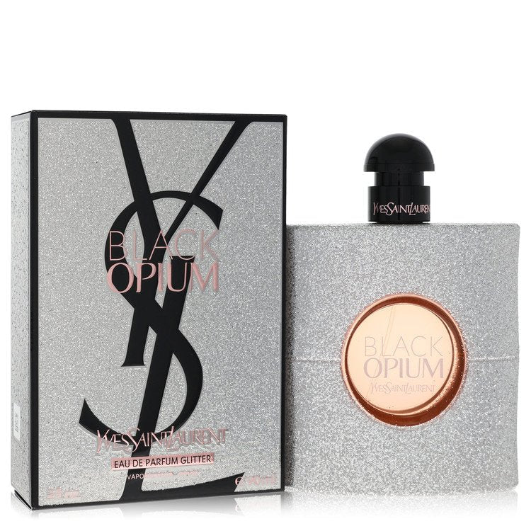 Black Opium Glitter Perfume By Yves Saint Laurent Eau De Parfum Spray - Just Perfume