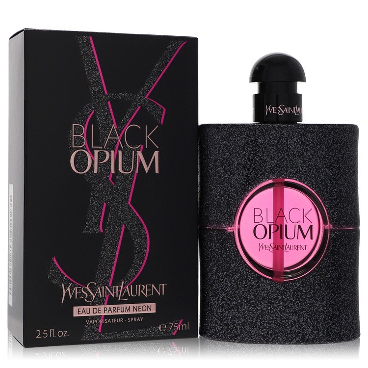 black opium perfume by yves saint laurent eau de parfum neon spray women - Just Perfume