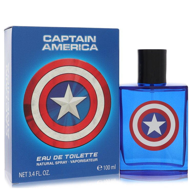 Captain America Cologne By Marvel Eau De Toilette Spray 100ml  - Just Perfume