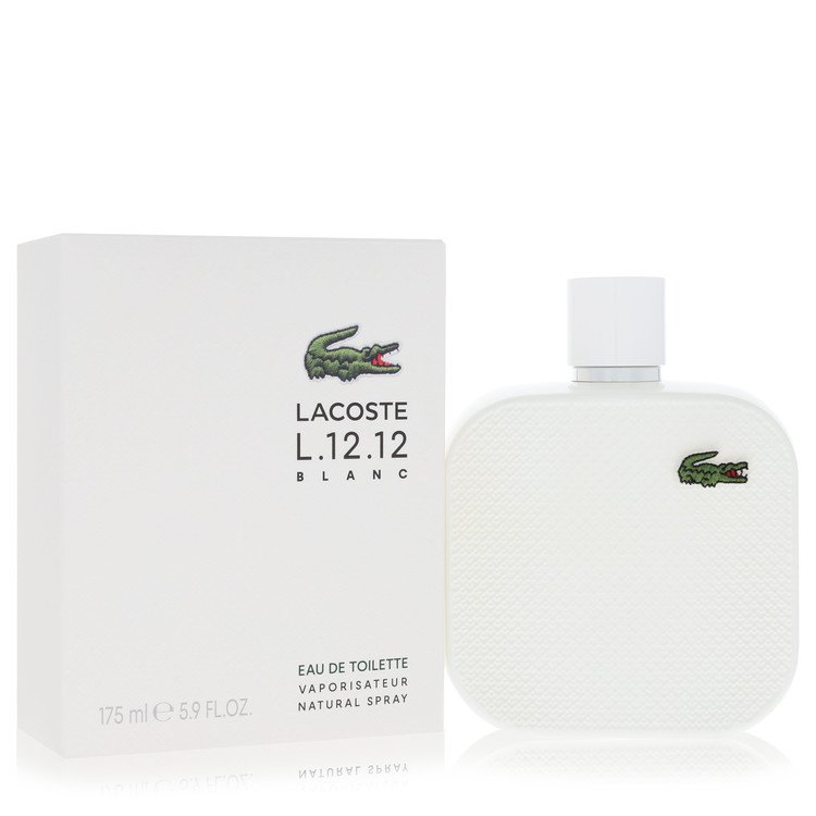 Eau De Lacoste L.12.12 Blanc Cologne By Lacoste Eau De Toilette Spray - Just Perfume