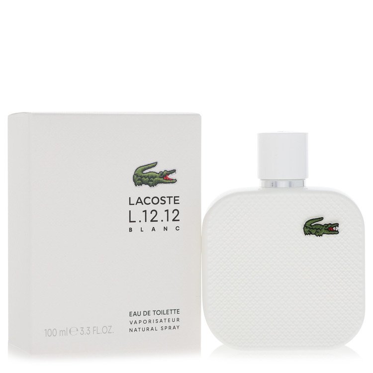 Eau De Lacoste L.12.12 Blanc Cologne By Lacoste Eau De Toilette Spray - Just Perfume