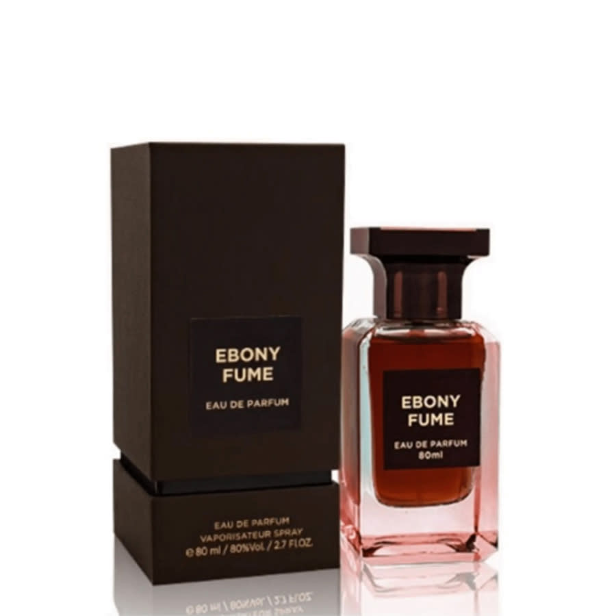 Fragrance World Ebony Fume Perfume By Fragrance World Eau De Parfum Spray (Unisex) 80ml  - Just Perfume
