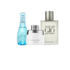 Fresh Blue Everyday Pocket Perfume Set for Men - Just Perfume