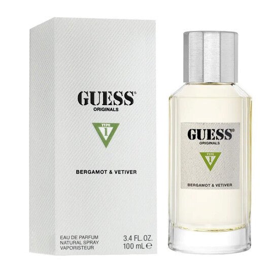 Guess Originals Type 1 Bergamot & Vetiver Cologne By Guess Eau De Parfum Spray - Just Perfume