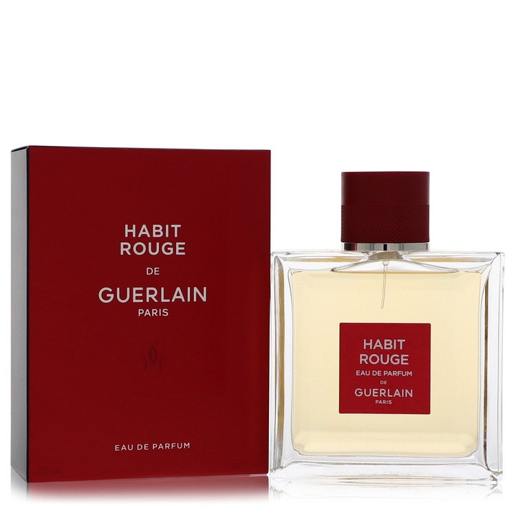 Habit Rouge Cologne By Guerlain Eau De Parfum Spray - Just Perfume