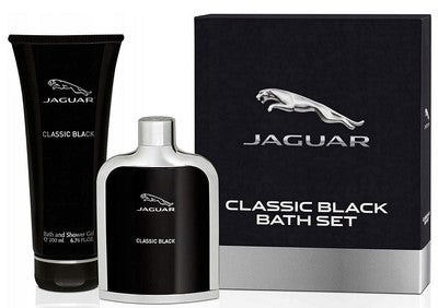 Jaguar Black 2pc Set EDT 100ml + 200ml Bath & Shower Gel - Just Perfume