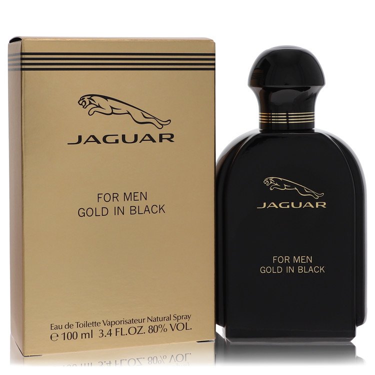 Jaguar Gold In Black Cologne By Jaguar Eau De Toilette Spray - Just Perfume