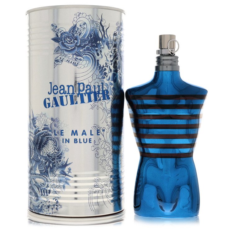 Jean Paul Gaultier Le Male In Blue Cologne by Jean Paul Gaultier Eau De Parfum Spray - Just Perfume