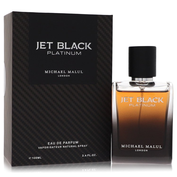 Jet Black Platinum Cologne By Michael Malul Eau De Parfum Spray - Just Perfume
