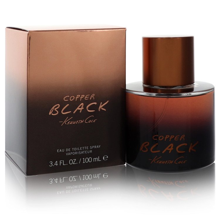 Kenneth Cole Copper Black Cologne By Kenneth Cole Eau De Toilette Spray - Just Perfume