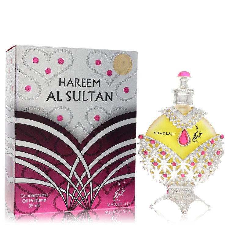 Khadlaj Hareem Al Sultan Silver Perfume By Khadlaj Concentrated Perfume Oil (Unisex) - Just Perfume