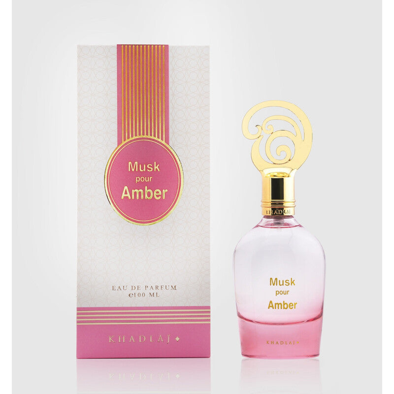 Khadlaj Musk Pour Amber Perfume By Khadlaj Eau De Parfum Spray 100ml  - Just Perfume