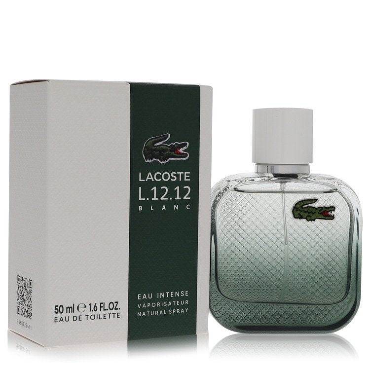 Lacoste Eau De Lacoste L.12.12 Blanc Eau Intense Cologne By Lacoste Eau De Toilette Spray - Just Perfume
