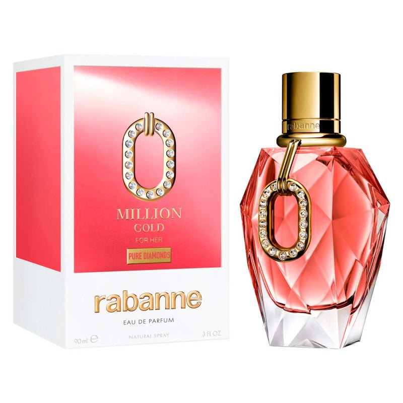 Lady Million Gold Pure Diamonds Perfume by Paco Rabanne Eau De Parfum Spray - Just Perfume