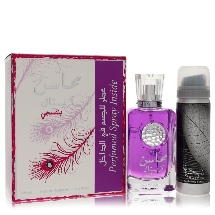 Lattafa Mahasin Crystal Violet by Lattafa - Eau De Parfum for Women - Just Perfume