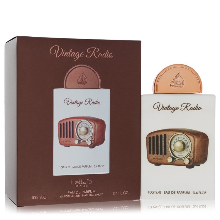 Lattafa Pride Vintage Radio Cologne By Lattafa Eau De Parfum Spray (Unisex) - Just Perfume