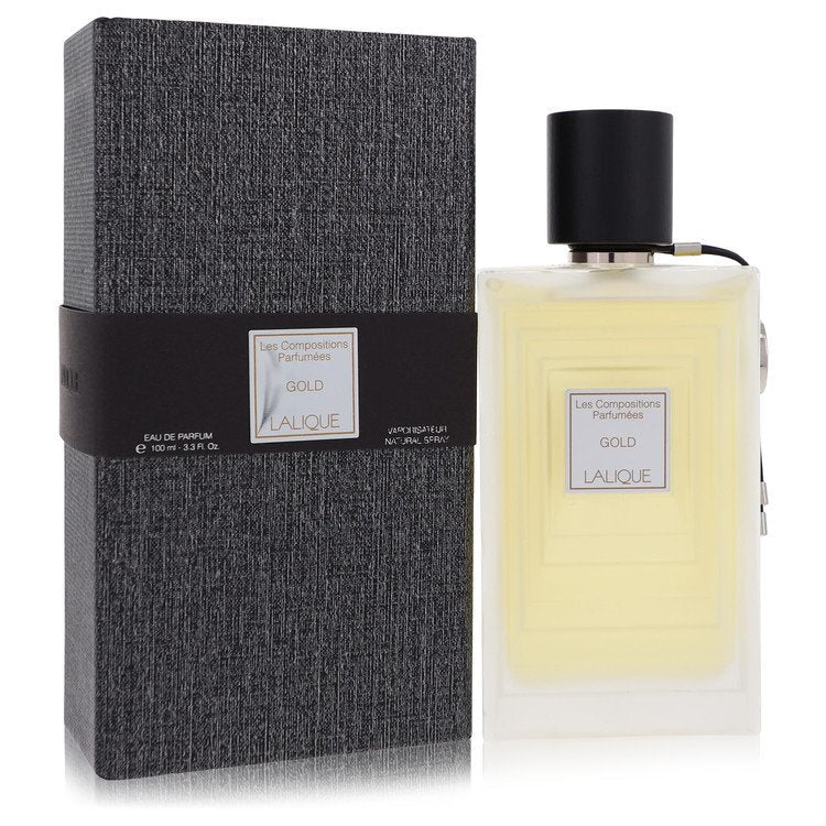 Les Compositions Parfumees Gold Perfume by Lalique Eau De Parfum Spray - Just Perfume