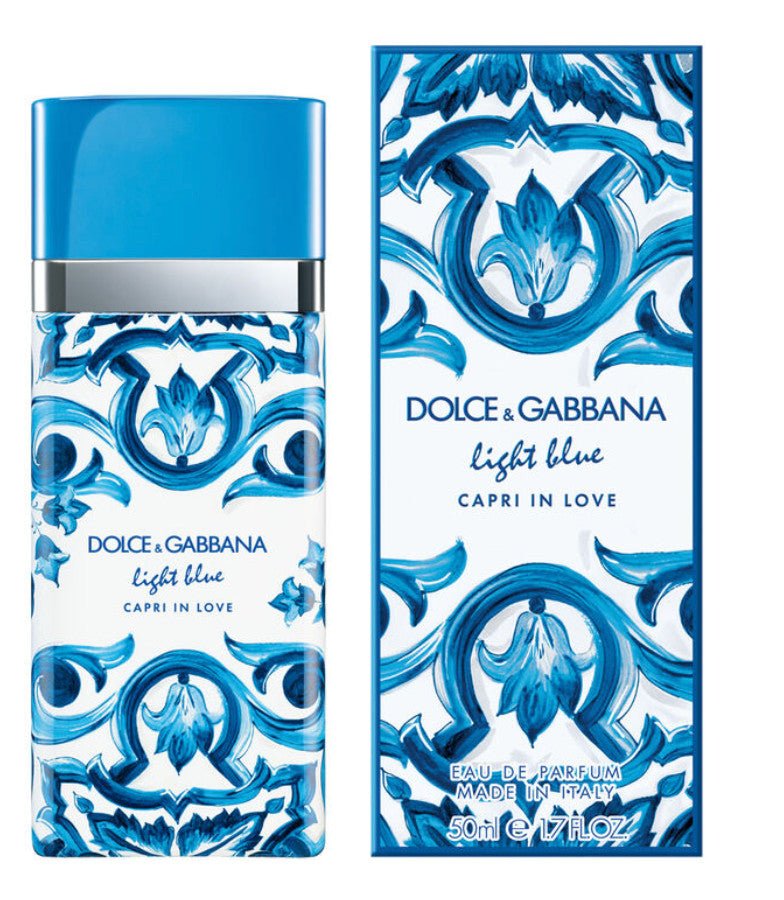 Light Blue Capri In Love Perfume By Dolce & Gabbana Eau De Parfum Spray - Just Perfume
