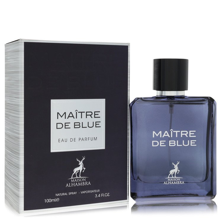 Maison Alhambra Maitre De Blue Cologne by Maison Alhambra Eau De Parfum Spray - Just Perfume