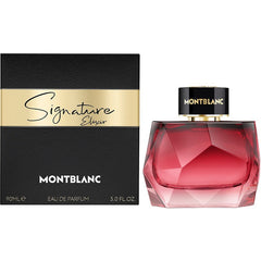 Montblanc perfume bottle and packaging on a white background