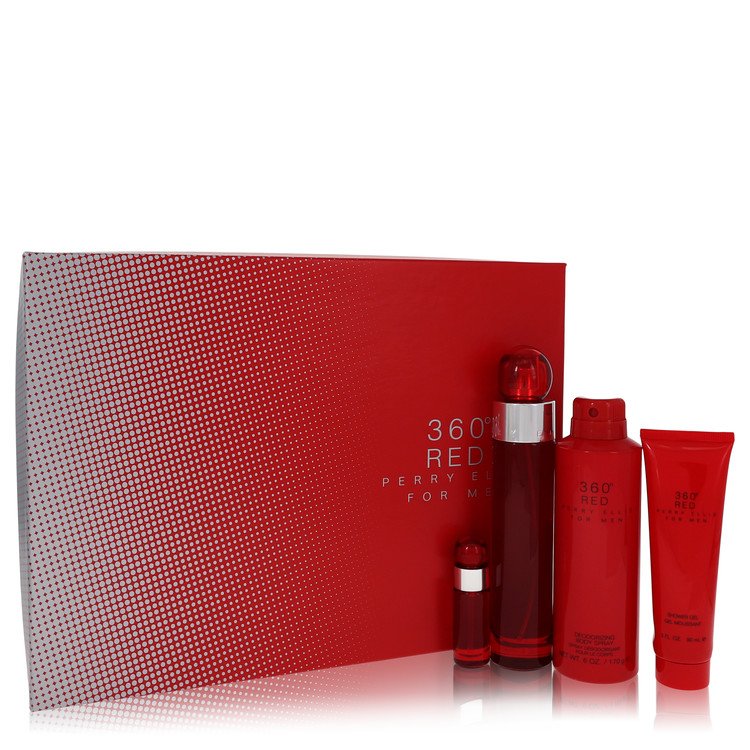 Perry Ellis 360 Red Cologne By Perry Ellis Gift Set - Just Perfume