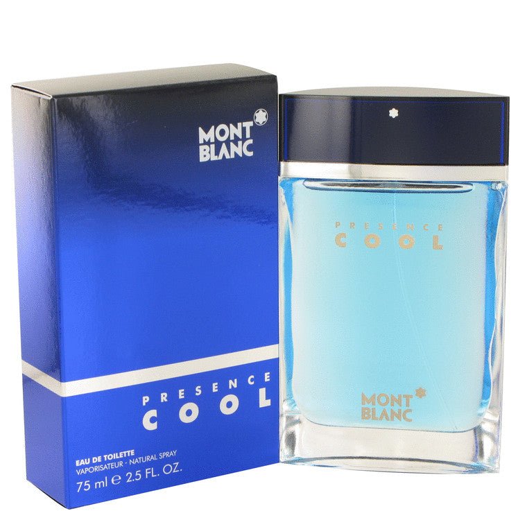 Presence Cool Cologne By Mont Blanc Eau De Toilette Spray - Just Perfume