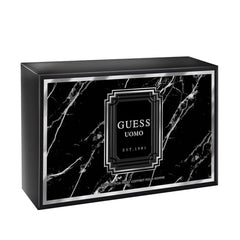 Guess 3pc Men Gift Set   75ml EDT + 200ml Shower Gel + 180ml Deodorant Body Spray set  - Just Perfume
