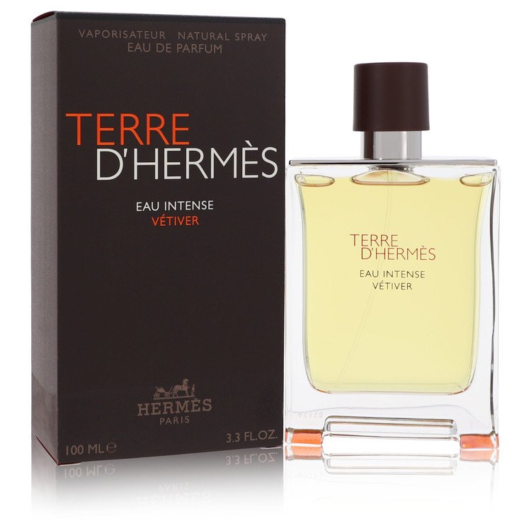 Terre D'hermes Eau Intense Vetiver by Hermes - Eau De Parfum for Men - Just Perfume