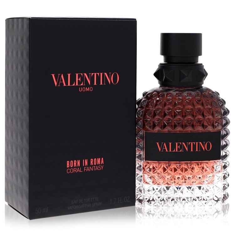 Valentino Uomo Born In Roma Coral Fantasy Cologne By Valentino Eau De Toilette Spray - Just Perfume