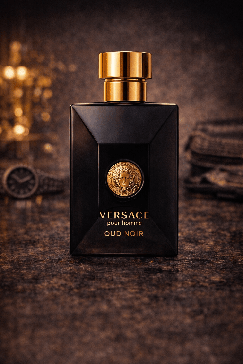Versace Pour Homme Oud Noir by Versace - Eau De Parfum for Men - Just Perfume